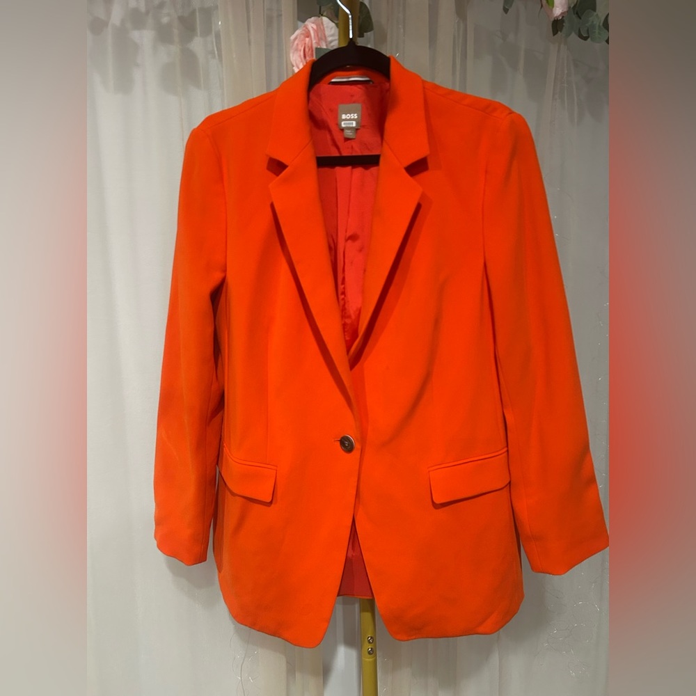 BOSS Orange Tailored One-Button Blazer | US 8 - Picture 4 of 10